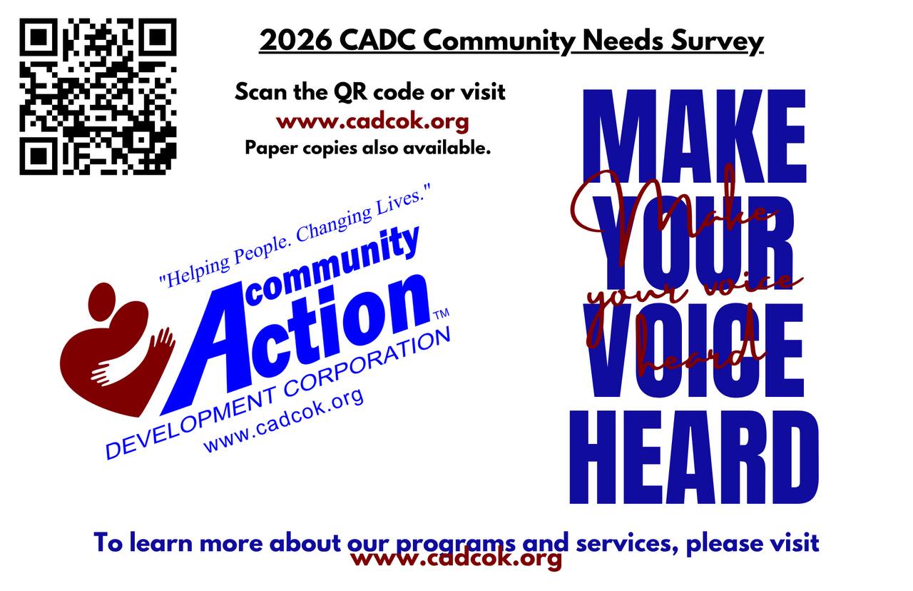 Scan to take the CADC Community Needs Survey
