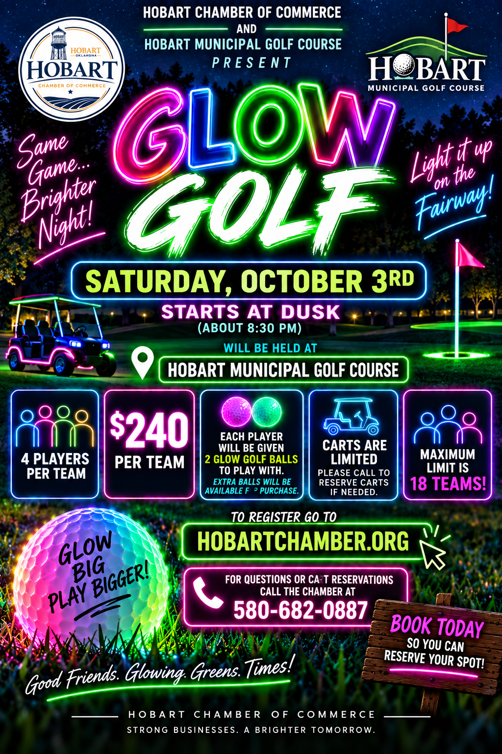 Glow Golf Tournament